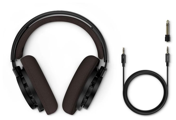 Over Ear Kopfhörer Kabelgebunden  SHP9500CY/00 (Schwarz, Braun) 