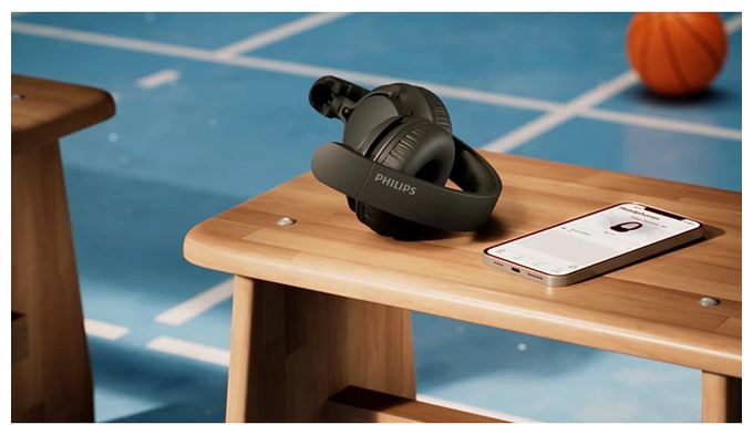 Bluetooth Kopfhörer kabellos 70 h Laufzeit USB Typ-C  TAH4000BK/00 (Schwarz) 