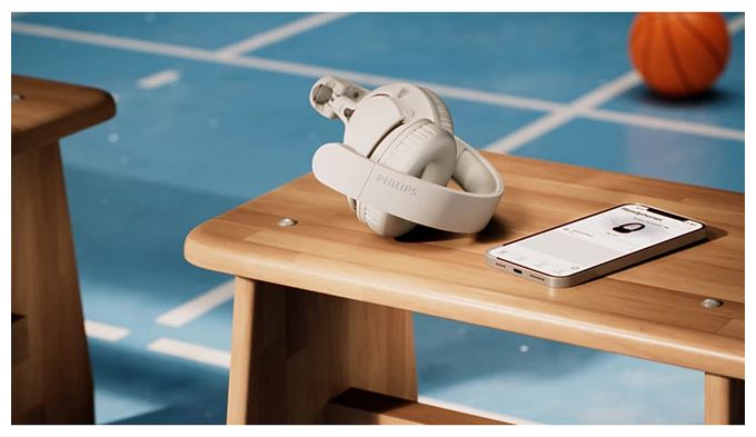 Bluetooth Kopfhörer kabellos 70 h Laufzeit USB Typ-C  TAH4000WT/00 (Weiß) 