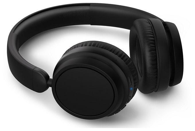 Ohraufliegender Bluetooth Kopfhörer kabellos 65 h Laufzeit  TAH4209WT/00 (Schwarz) 
