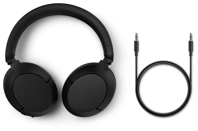 Over Ear Bluetooth Kopfhörer kabelgebunden&kabellos  TAH6000BK/00 (Schwarz) 