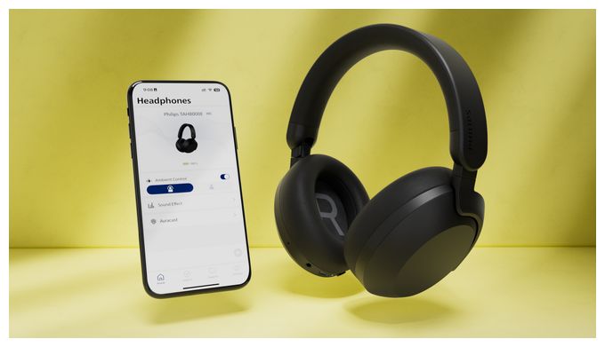 Over Ear Bluetooth Kopfhörer kabelgebunden&kabellos 70 h Laufzeit IPX4 USB Typ-C  TAH8000EBK/00 (Schwarz) 