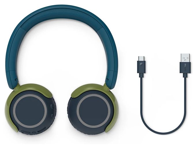 Ohraufliegender Bluetooth Kopfhörer kabellos 45 h Laufzeit  TAK4200CT/00 (Blau, Grün) 