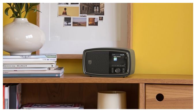Bluetooth DAB, DAB+, FM Radio Tragbar  TAV2000DB/00 (Schwarz) 