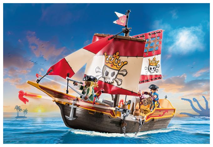 Kleines Piratenschiff 