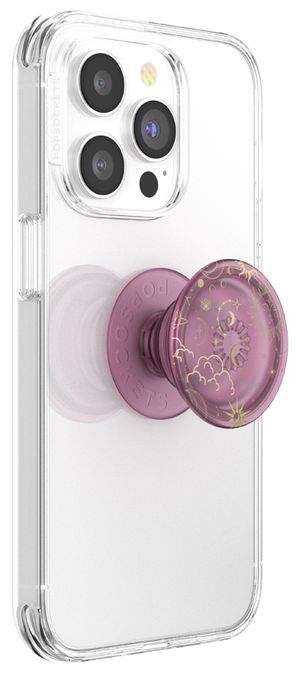 Fingerring für Universal (Malve, Durchscheinend) PopGrip PlantCore Celestial Mauve 