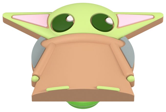Fingerring für Universal (Hellbraun, Hellgrün) PopGrip Star Wars Mandalorian - PopOut Grogu 