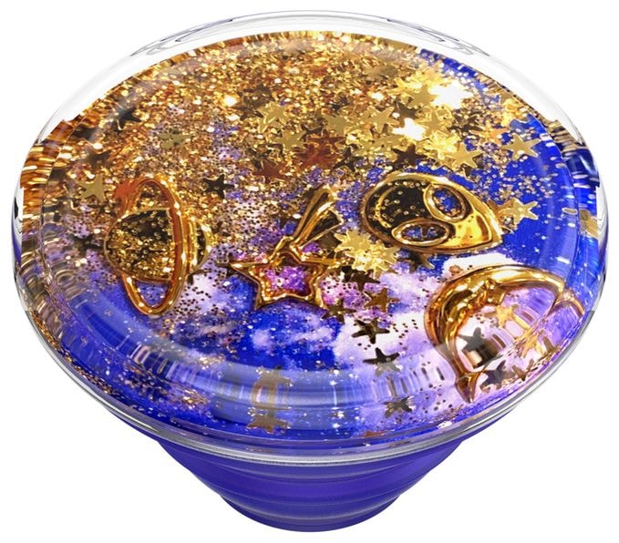 Fingerring für Universal (Blau, Gold, Violett, Weiß) PopGrip Tidepool Cosmic Escape 