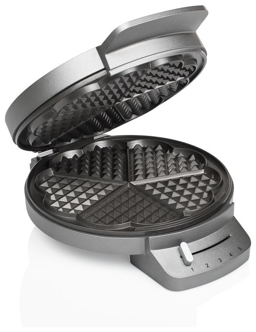 Waffeleisen Herz (Form) für 5 Waffel(n) 1200 W 132380 DeLuxe 