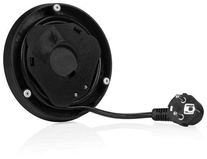 1,7 l Wasserkocher 2200 W  236032 Black Steel (Schwarz, Edelstahl) 