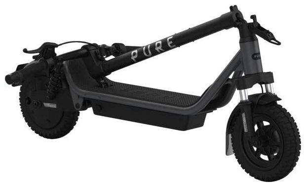 E-Scooter bis 70 km Reichweite  Air6 Suspension (Schwarz) 