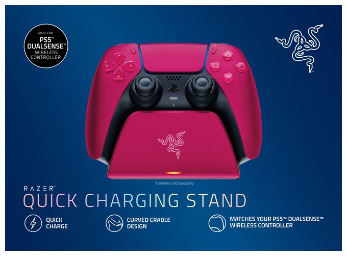 Ladestation PlayStation PS5  Schnellladestation (Rot) 