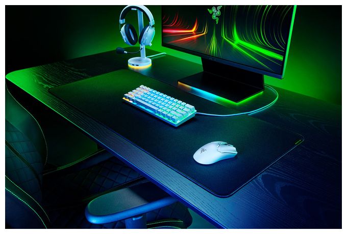30000 DPI Gaming Maus Optisch  Viper V2 Pro (Weiß) 