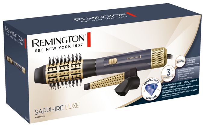 Warmluftbürste 1000 W  AS5805 Sapphire Luxe (Blau, Champagner) 