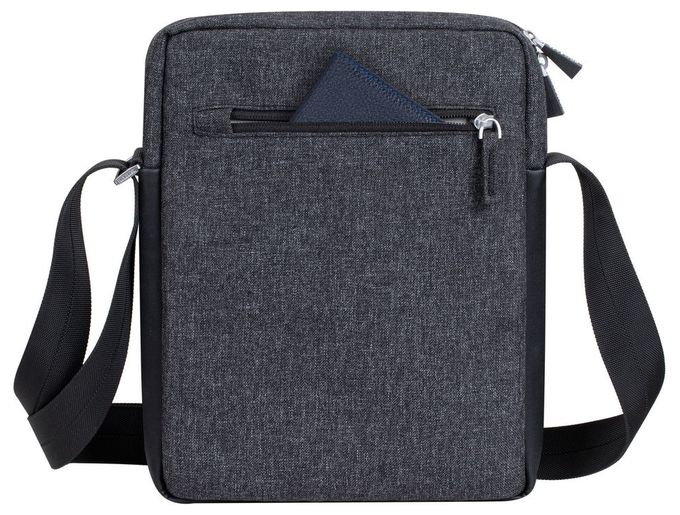 Messengerhülle aus Kunststoff für Jede Marke bis 27,9 cm (11") Staubresistent, Kratzresistent (Schwarz) 8811 Crossbody Tasche 