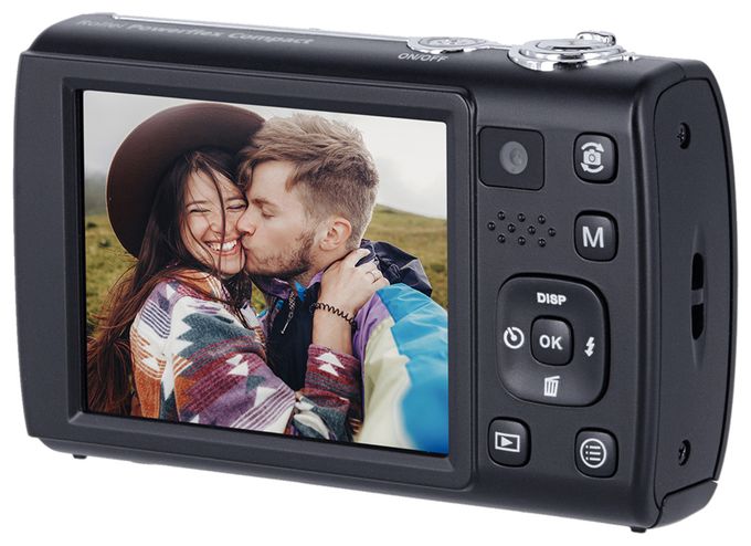 Kompaktkamera 5x Opt. Zoom  Powerflex Compact (Schwarz) 