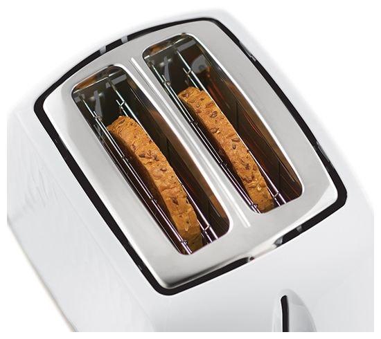 Toaster 850 W 2 Scheibe(n) 6 Stufen  26060-56 Honeycomb (Weiß) 