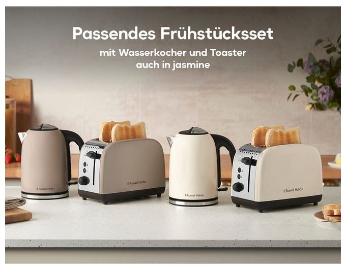 Toaster 1670 W 2 Scheibe(n) 6 Stufen  26931-56 Colours Plus (Schwarz, Mokka) 
