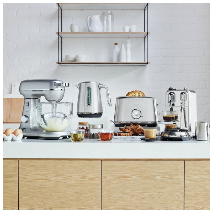 Nespresso Kapselmaschine 19 bar 1,5 l  Creatista Plus (Silber) 