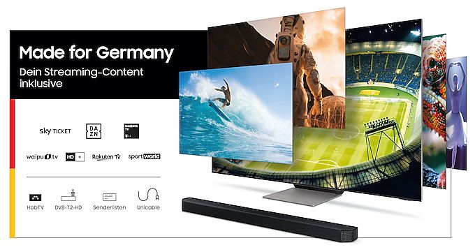 GU55AU9079U LED Fernseher 139,7 cm (55 Zoll) EEK: G 4K Ultra HD 