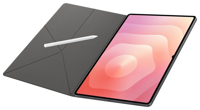 Cover für Samsung Galaxy Tab S11 Ultra bis 37,1 cm (14.6") mit Magnetverschluss (Schwarz) Book 