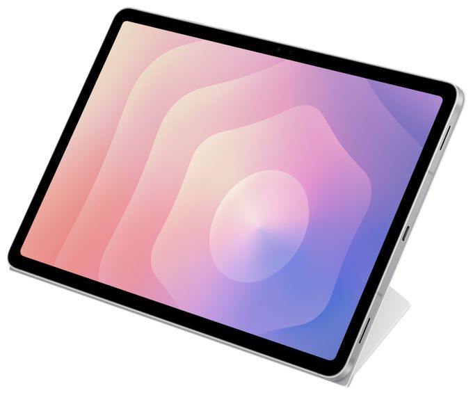 Cover für Samsung Galaxy Tab S11 bis 27,9 cm (11") Staubresistent mit Magnetverschluss (Weiß) Book 