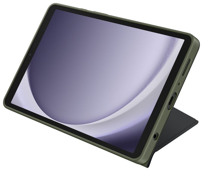 Folio für Samsung Galaxy Tab A9 bis 22,1 cm (8.7") Stoßfest, Kratzresistent (Schwarz) Book Cover EF-BX110 