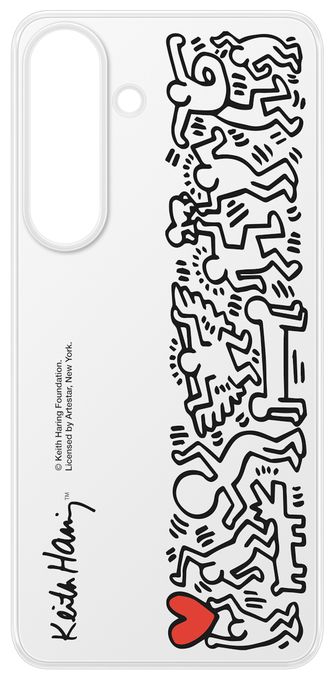Cover für Samsung Galaxy S25  FlipSuit Case (Mehrfarbig, Weiß) 