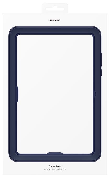 Cover für Samsung Galaxy Tab S11 bis 27,9 cm (11") Stoßfest, Schlagfest (Schwarz) Frame 