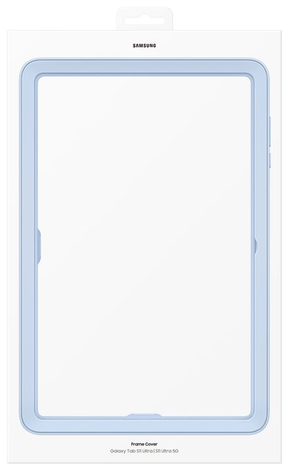 Cover für Samsung Galaxy Tab S11 Ultra bis 37,1 cm (14.6") Stoßfest, Schlagfest (Blau) Frame 