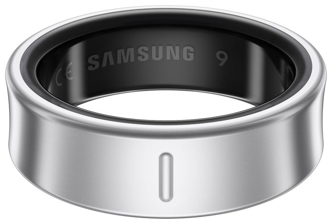 Smart Ring Größe 12  Galaxy Ring (Silber) 