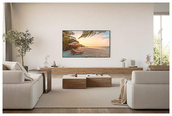QLED 127 cm (50 Zoll) Fernseher 4K Ultra HD VESA 200 x 200 mm  GQ50Q80DAT (Silber) 