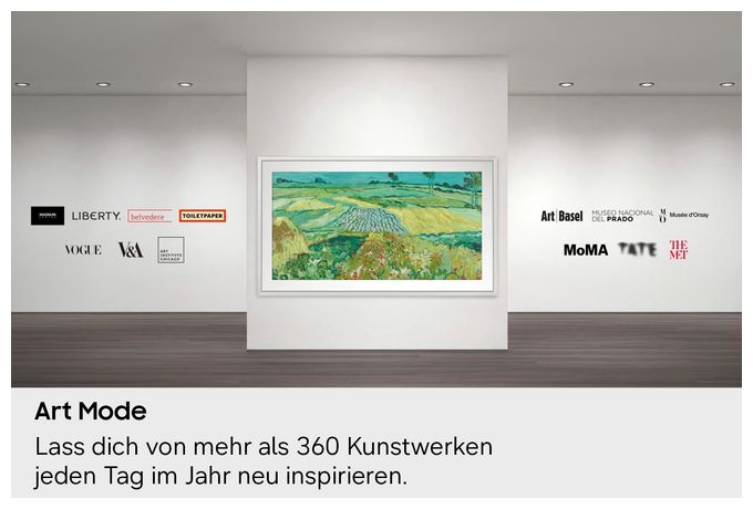 NeoQLED 2,16 m (85 Zoll) Fernseher 4K Ultra HD VESA 600 x 400 mm GQ85LS03HWUXZG The Frame Pro 
