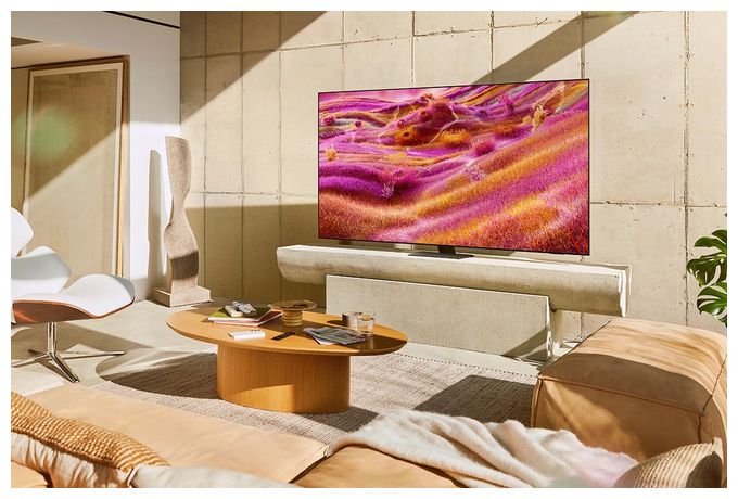 NeoQLED 2,49 m (98 Zoll) Fernseher 4K Ultra HD VESA 600 x 400 mm GQ98QN90FAT 