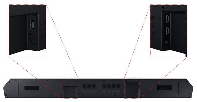 Soundbar 180 W 3.1 Kanäle  HW-Q64GC/ZG (Schwarz, Titan) 