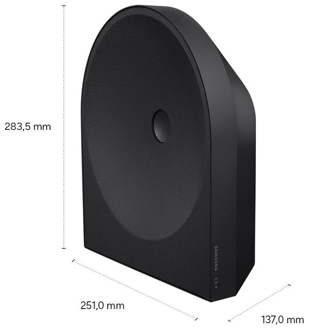 Wlan Lautsprecher mit Bluetooth  Music Studio 5 HW-LS50H/ZG (Schwarz) 