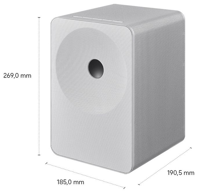 Wlan Lautsprecher mit Bluetooth  Music Studio 7 HW-LS71H/ZG (Weiß) 