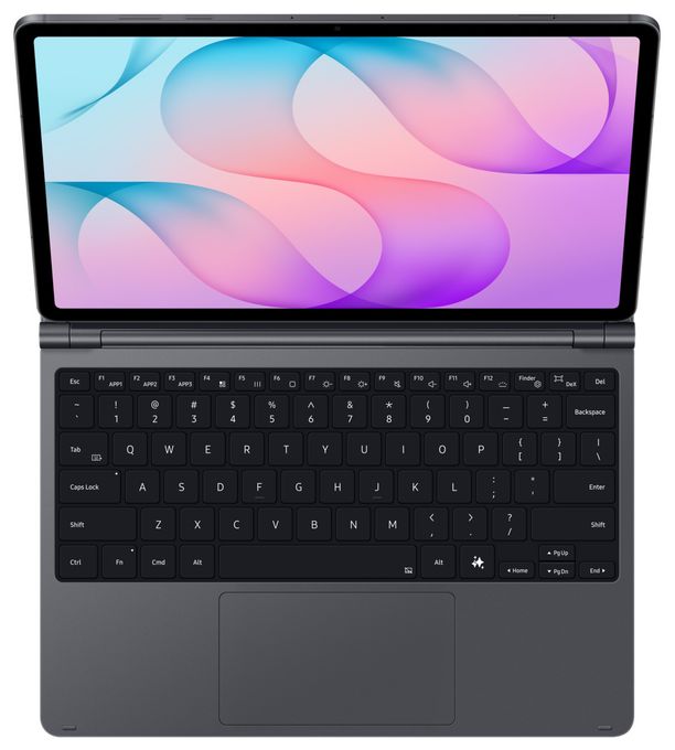 für Samsung Galaxy Tab S12+  Pro Keyboard (Grau) 