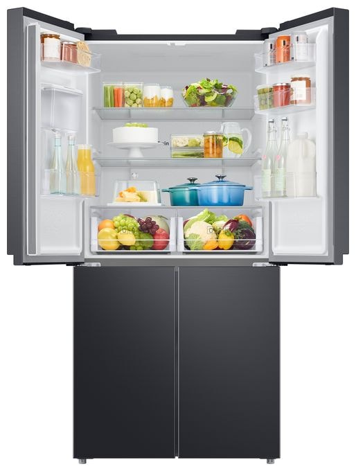 Side-by-Side Kühl-/ Gefrierkombination French Door 298 kWh NoFrost 1793 mm x 833 mm  RF48A401EB4EF (Anthrazit) 