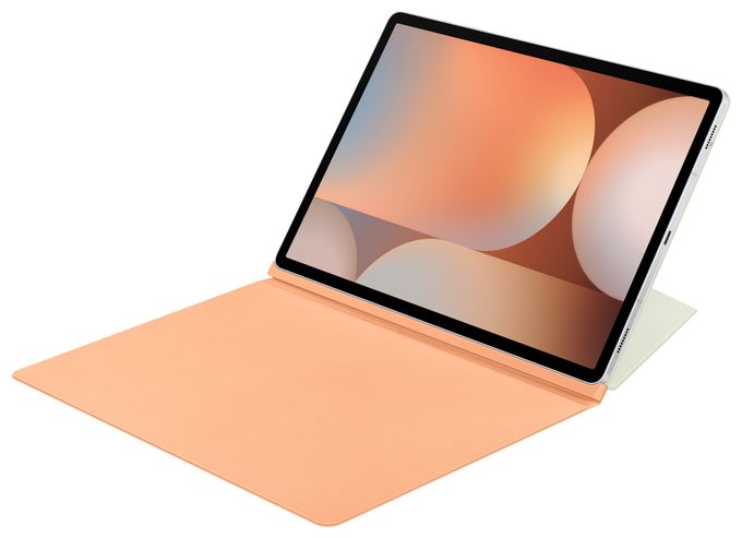Folio für Samsung Galaxy Tab S10+, Galaxy Tab S9+, Galaxy Tab S9 FE+ bis 31,5 cm (12.4") Kratzresistent (Orange) Smart Book Cover 