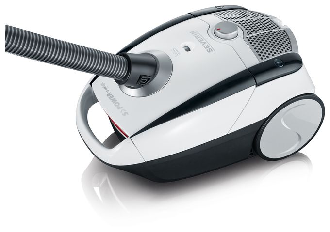 Bodenstaubsauger mit Staubbeutel 750 W HEPA  BC7035 S Power Snowlight (Grau, Weiß) 