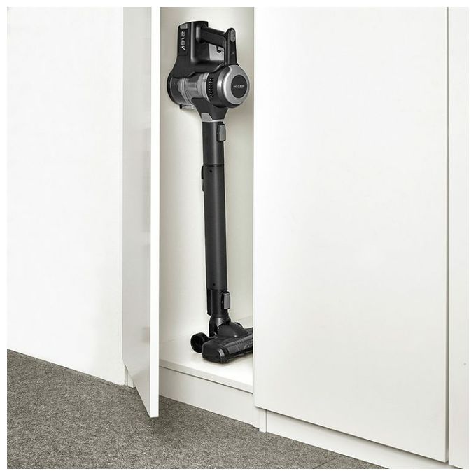 Handstaubsauger Beutellos bis 40 min Laufzeit 21,6 V  HV7155 (Schwarz, Silber) 