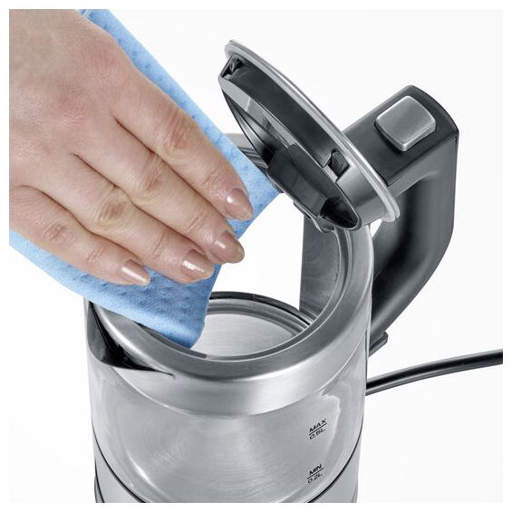 0,5 l Wasserkocher 1100 W  WK3472 (Silber) 