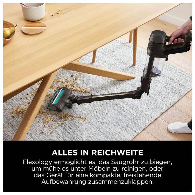 Handstaubsauger Beutellos bis 70 min Laufzeit Allergie-Filter  IP3256EUT PowerDetect Clean & Empty (Braun) 