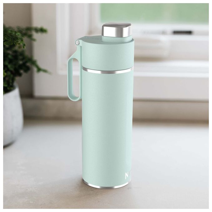 Kunststoff, Edelstahl  Thirsti 700ml (Mintfarbe) 