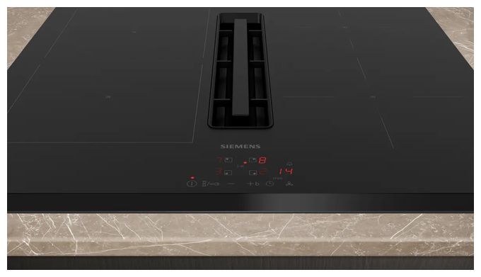 60 cm Induktionskochfeld 4 Kochzonen mit integriertem Dunstabzug iQ300 ED651BS16E autarkes 