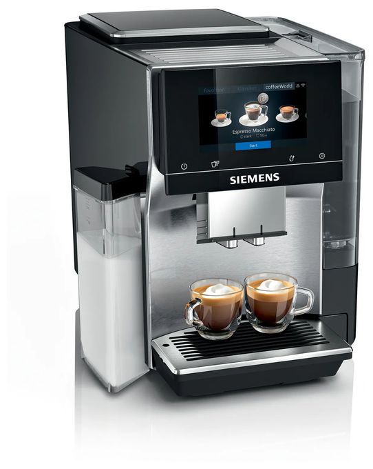 Kaffeevollautomat 19 bar 2,4 l 320 g AutoClean  EQ700 TQ717D03 (Schwarz, Edelstahl) 