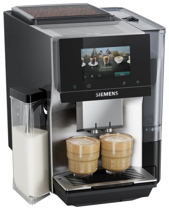 Kaffeevollautomat 19 bar 2,4 l 320 g  EQ700 TQ727D03 iAroma (Edelstahl) 