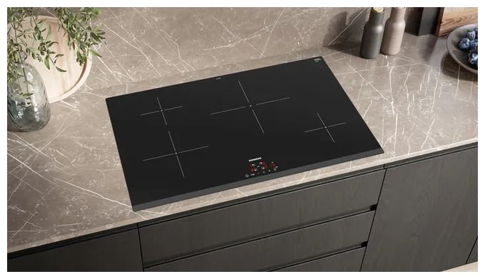 Backofen-Set normal mit autarkem 80 cm Induktions Kochfeld EQPOWER35I (HB013FBB1 + EH83KBEB5E) 