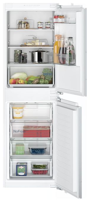 150 l / 99 l 177,5 cm Einbau Kühl-/Gefrierkombination 239 kWh NoFrost iQ100 KI85NNFE0 